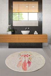 Mijölnir Alfombrilla de baño Ruya Djt Multicolor 100 cm